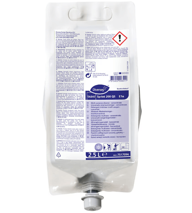 Diversey TASKI Sprint 200 QS 2,5L - для водостійких твердих поверхонь